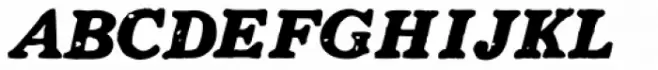 1906 French News Caps Bold Italic