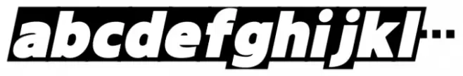 210 Supersize Black BOX italic