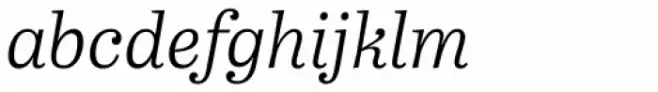 Abril Text Light Italic