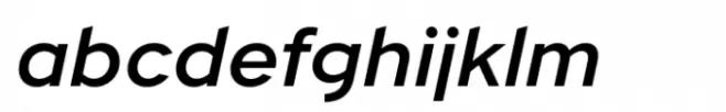 Academy Sans Expanded Std Demibold Italic