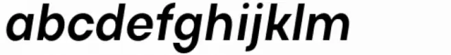 Actay Condensed Semi Bold Italic