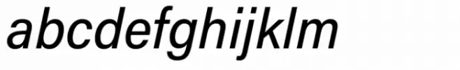 Acumin SemiCondensed Medium Italic