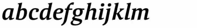 Aelita Medium Italic