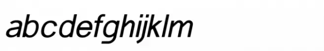 Aeronomic Sans Italic