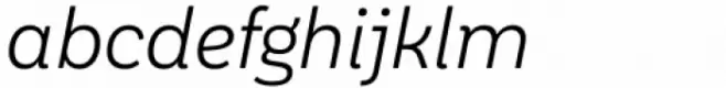 Aestetico Informal Light Italic