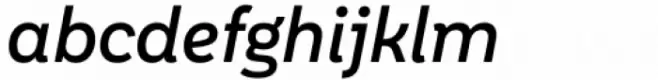Aestetico Informal Medium Italic