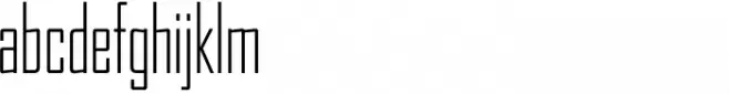 Agency FB Std Light Condensed
