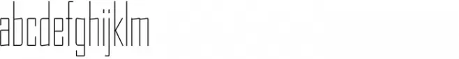 Agency FB Std Thin Condensed