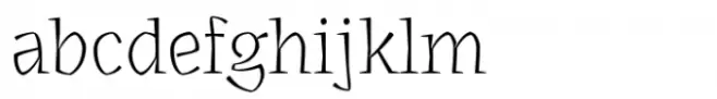 Agrea Serif Thin