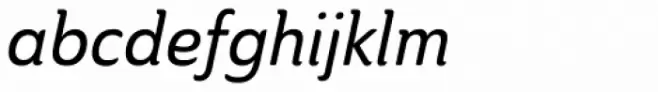 Ainslie Cond Medium Italic