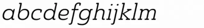 Ainslie Slab Book Italic