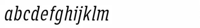 Alaturka 1923 Condensed Light Italic