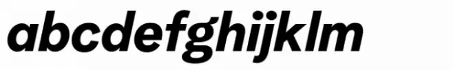 Albra Grotesk Bold Italic