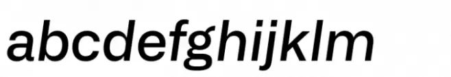 Alliance No 1 Medium Italic