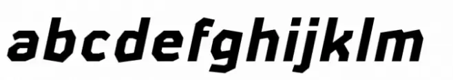 Alphii Black Italic