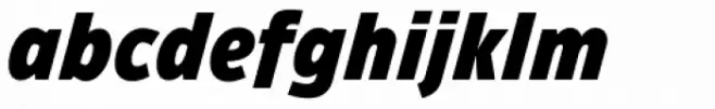 Ambiguity Thrift Black Italic