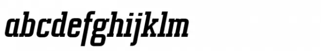 Amecane Condensed Black Italic