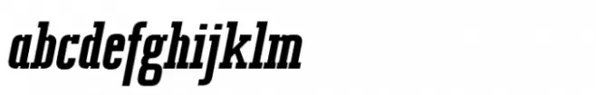 Amecane Ultra Condensed Black Italic