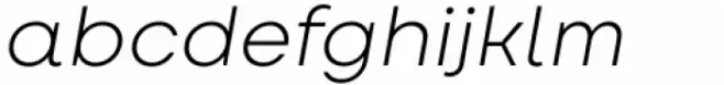 Amika Light Italic
