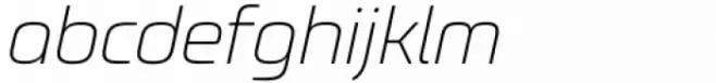 AmpleNu Extra Light Italic