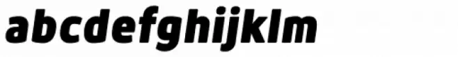 Anteb Extra Black Italic