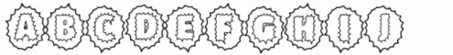 Anti Atom Font Outline