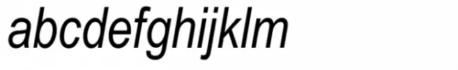 Arial Cyrillic Narrow Italic