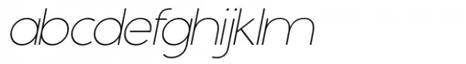 Arkham Land Thin Italic
