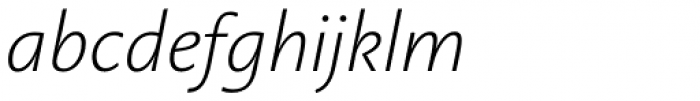 Aroma No. 2 Pro ExtraLight Italic