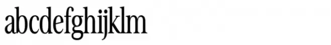 Avantime Narrow Semi Bold