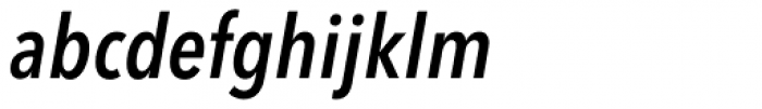 Avenir Next Pro Condensed Demi Italic