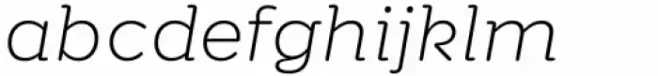 Banda Nova XLight Italic
