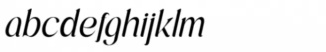 Bandaneira Style Italic
