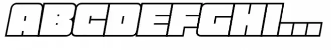 Barle Outline Italic