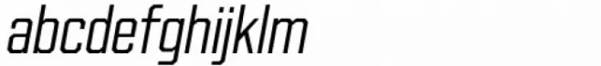 Beachwood Tall Light Italic