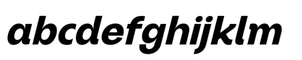 Benua Extrabold Italic