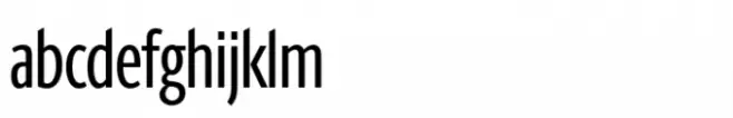 Berlingske Sans Extracondensed Std Regular