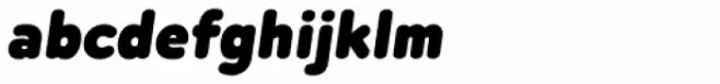 Betm Rounded Extra Black Italic