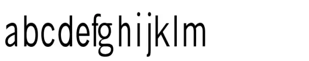 Bia Sans Low Light Condensed