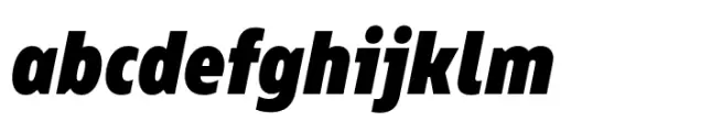 Bion Heavy Condensed Italic