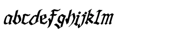 Black Lonthe Italic