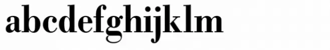 Bodoni Medium Extra Narrow
