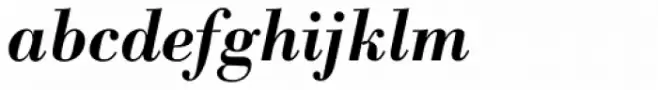 Bodoni Nr 1 SB Med Italic