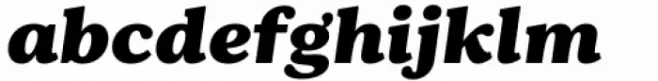 Bogue Slab Black Italic