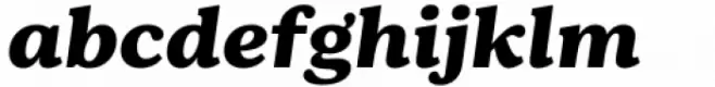 Bogue Slab Extrabold Italic
