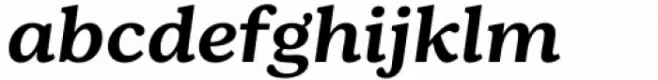 Bogue Slab Semibold Italic