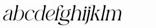 Bomiro Thin Italic