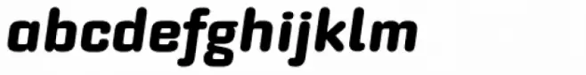 Bourgeois Rounded Heavy Italic
