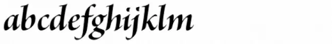Brioso Pro Display Bold Italic