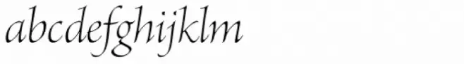 Brioso Pro Display Light Italic